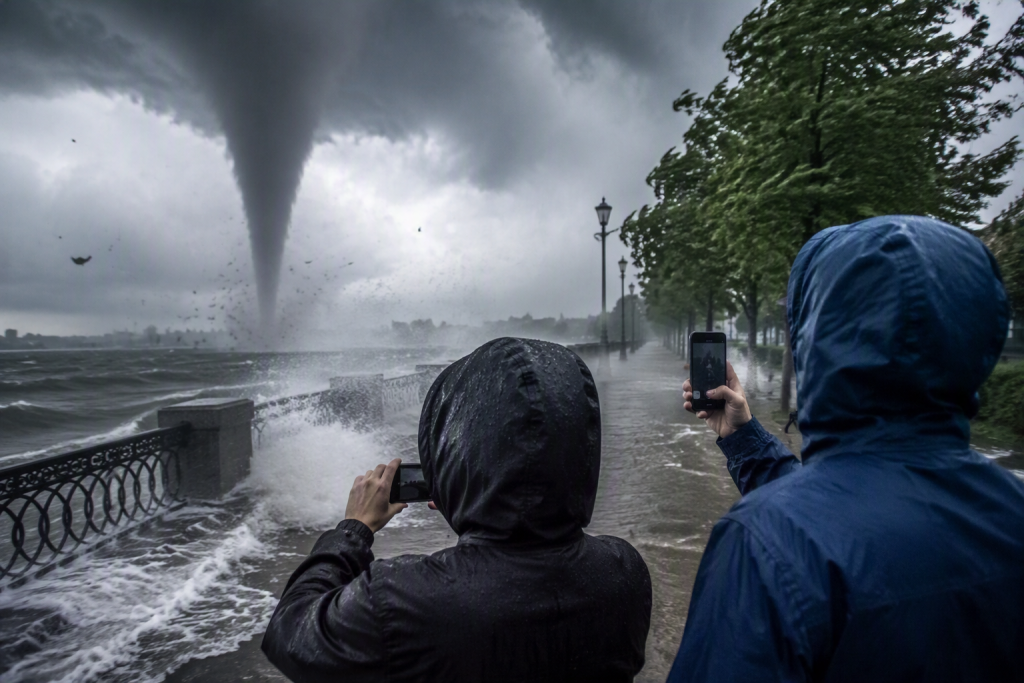 How Extreme Weather Footage Blows Up on Social Media